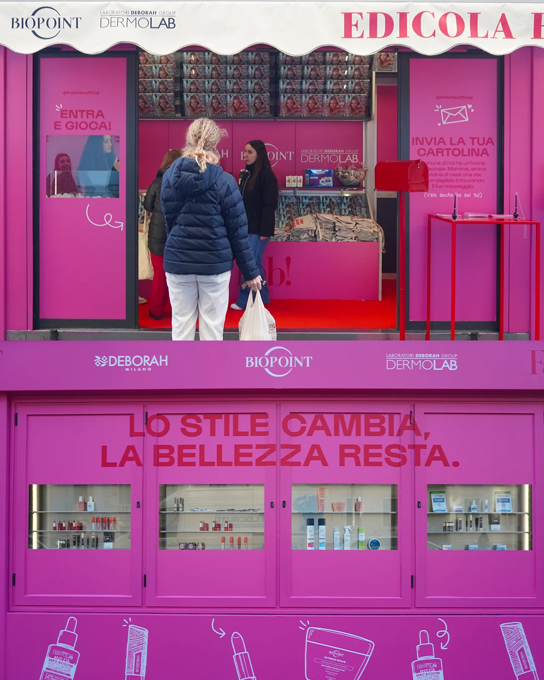 The Fabs edicola by Lobiz Agency